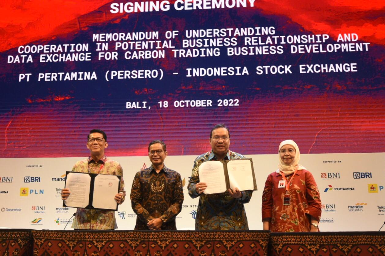 Pertamina Gandeng BEI Untuk Perdagangan Karbon | Minergy News